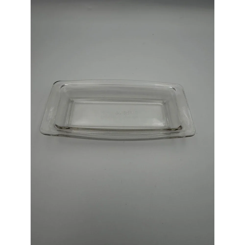 Vintage Pyrex 72-B Clear Glass Rectangular Lid for Baking Dish Oven Microwave